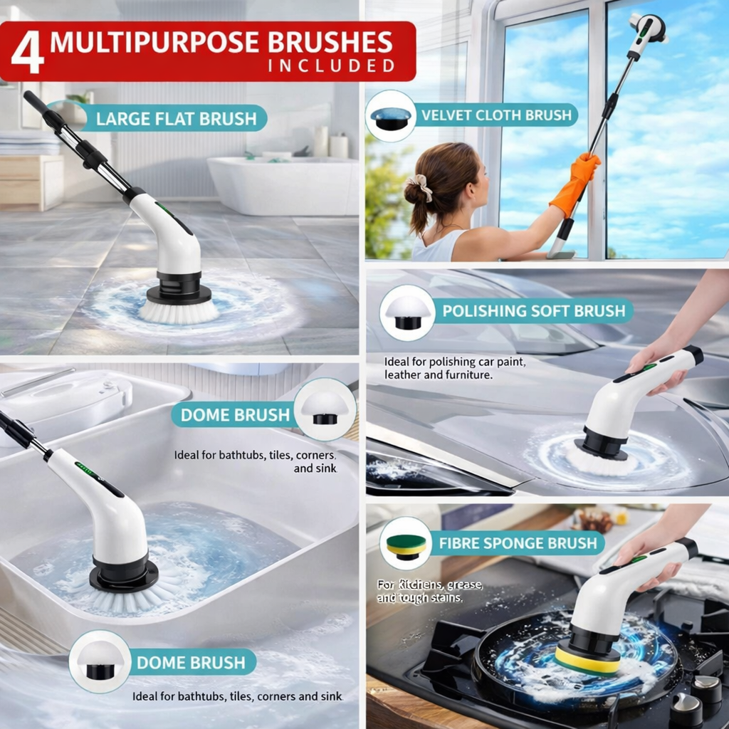 TurboSpin Electric Cleaning Brush