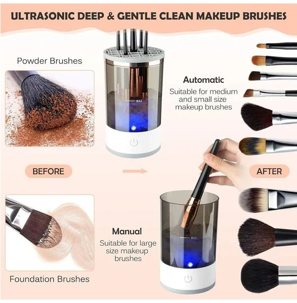 Automatic Makeup Brush Cleaner