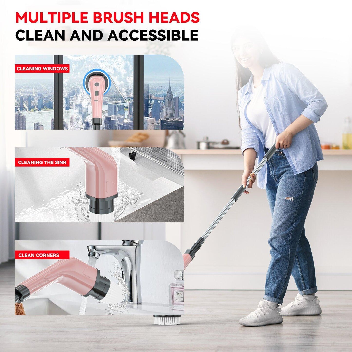 TurboSpin Electric Cleaning Brush