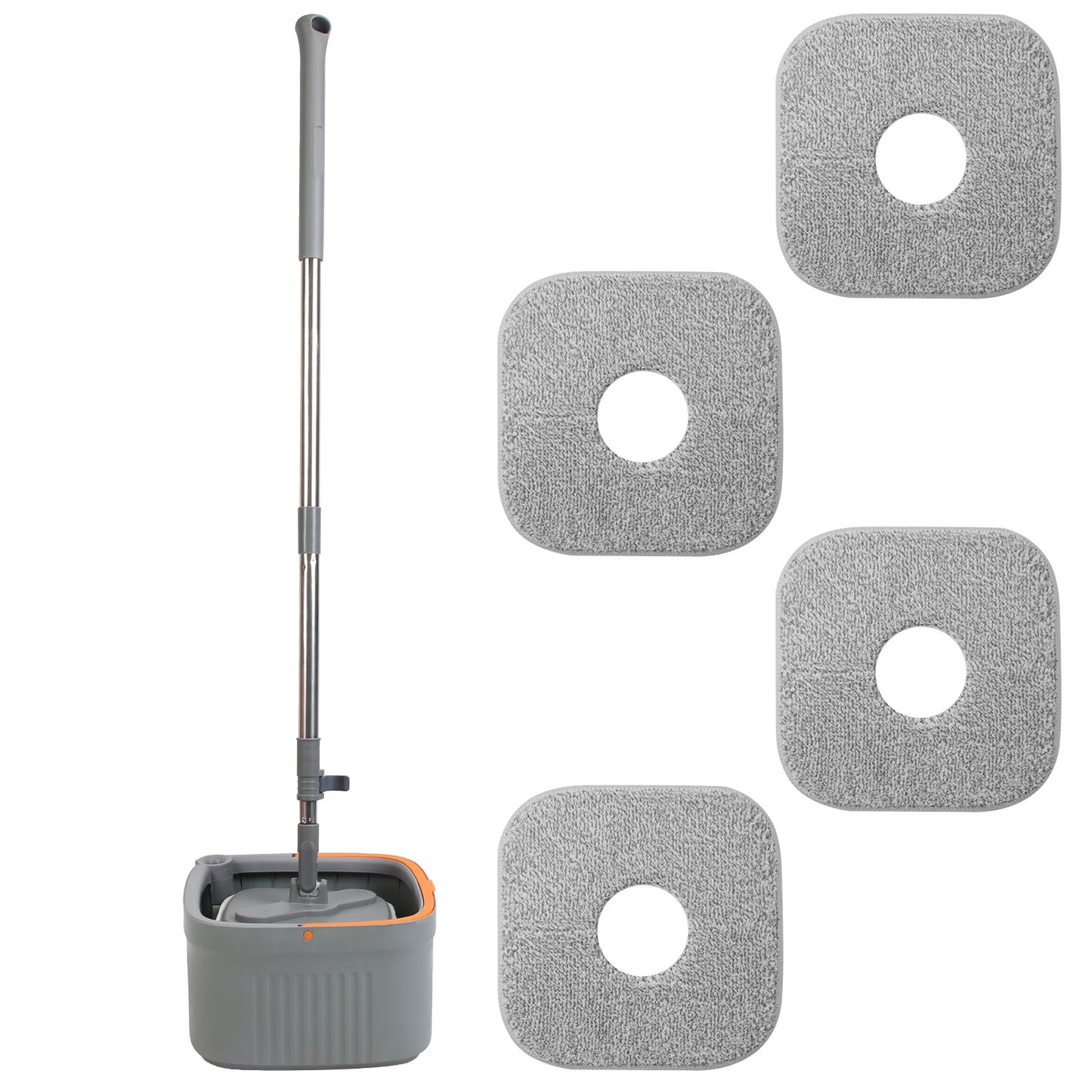 Professional Spin Mop & Bucket Set – 360° Rotating Floor Cleaner