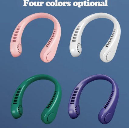 Portable Leafless Neck Fan 3-Speed Turbo | 2000mAh