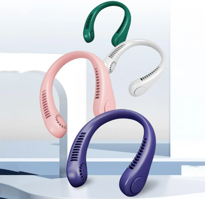 Portable Leafless Neck Fan 3-Speed Turbo | 2000mAh