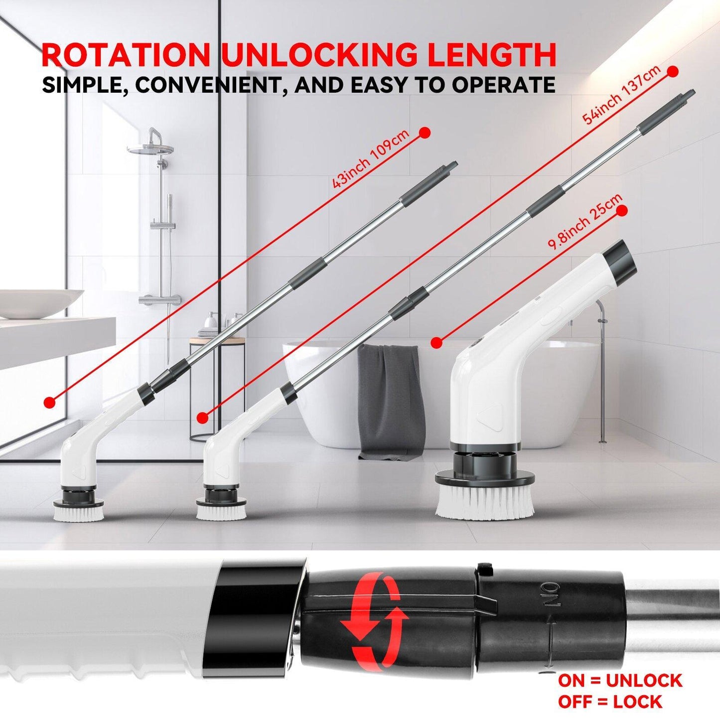 TurboSpin Electric Cleaning Brush