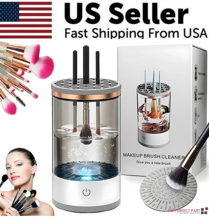 Automatic Makeup Brush Cleaner