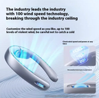 CoolFlow Neck Fan – Hands-Free Cooling