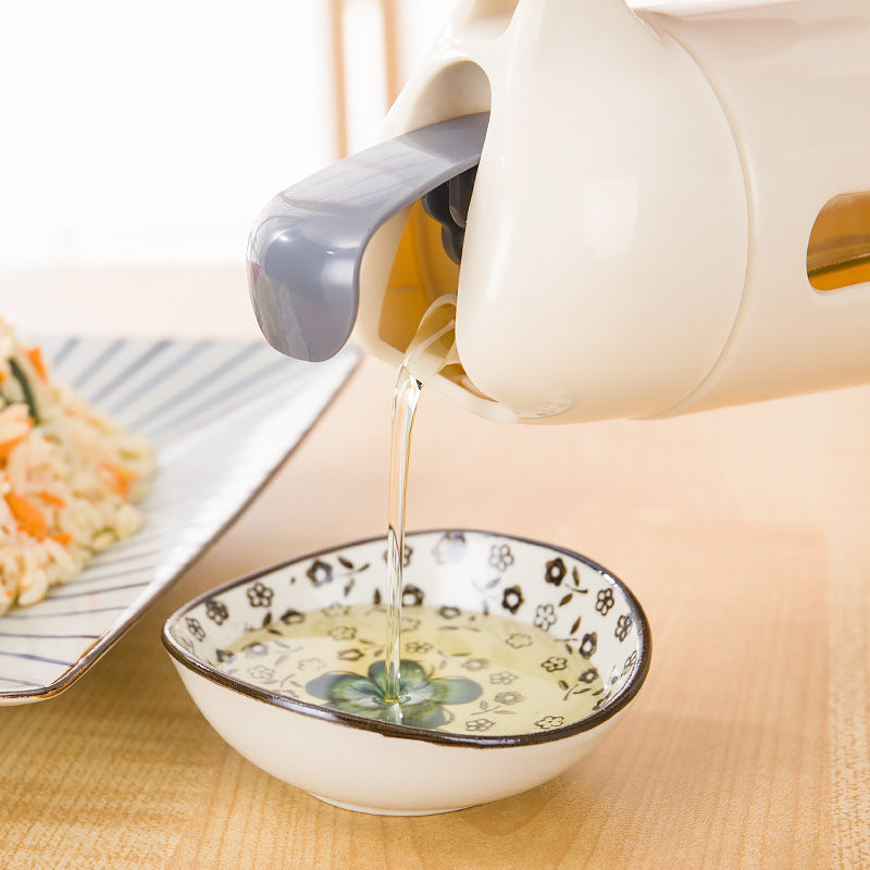 SmartPour Glass Oil Bottle