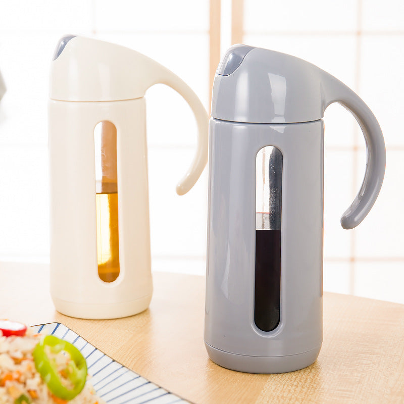 SmartPour Glass Oil Bottle