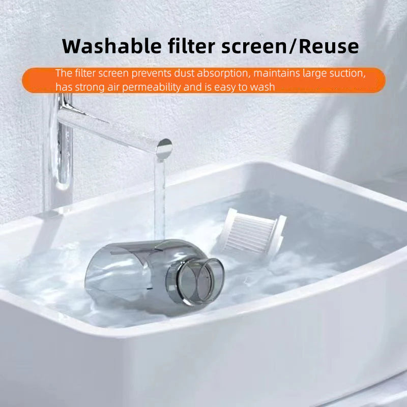 Powerful 120W Mini Vacuum Cleaner – Cordless Portable Cleaner for Car Interior