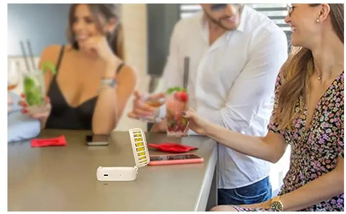 Portable Handheld USB Fan with Rechargeable Battery
