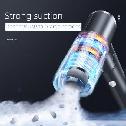 Powerful 120W Mini Vacuum Cleaner – Cordless Portable Cleaner for Car Interior