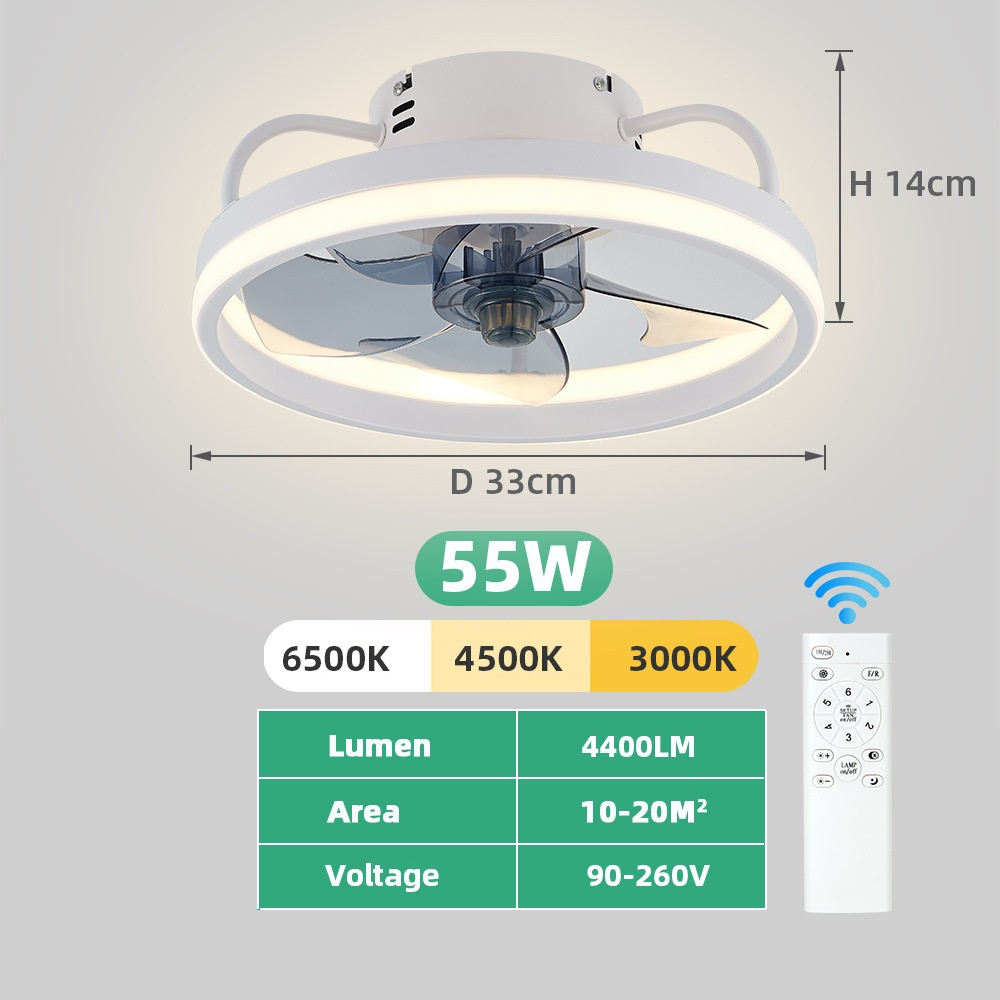 LumiBreeze LED Ceiling Fan Light