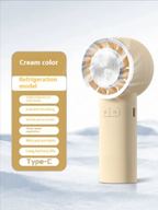 TurboBreeze 5-Blade Handheld Fan