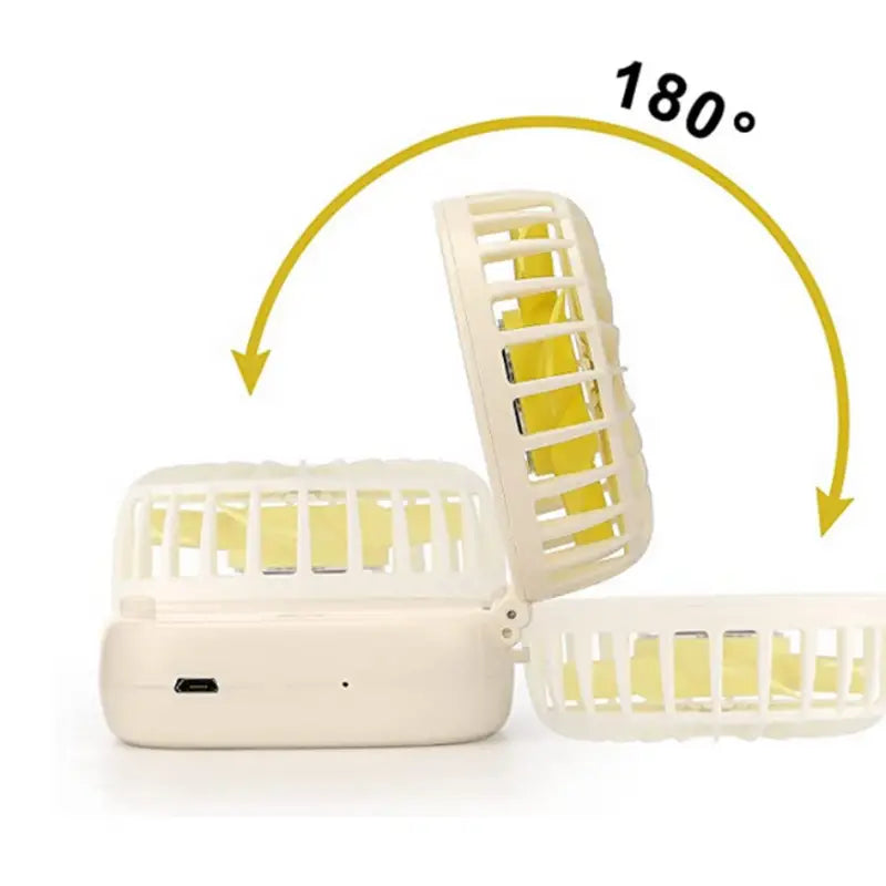 Portable Handheld USB Fan with Rechargeable Battery