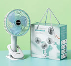 TravelBreeze Foldable Desk Fan