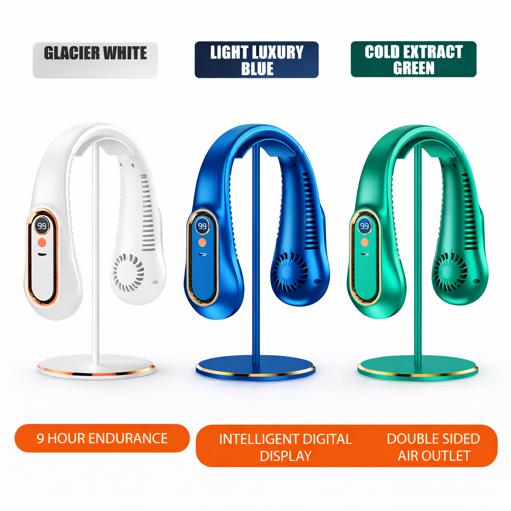 Portable Silent Neck Fan